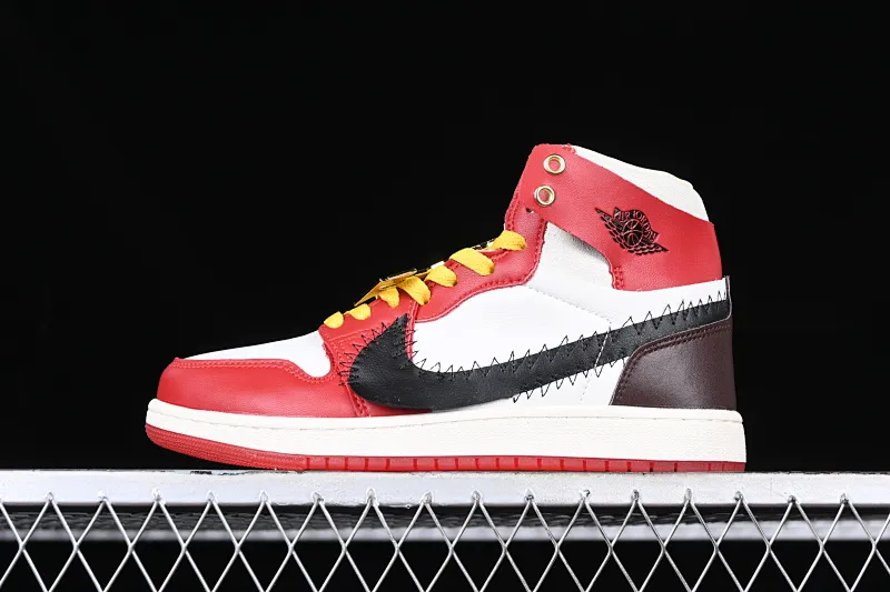 All categories Air Jordan Jordan series basketball shoes Air Jordan 1 High Teyana Taylor x Air Jordan 1 Retro High AJ1 Joe 1 Thorn Rose Joint high-top basketball shoes FJ0604-601